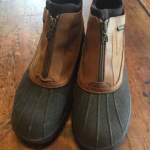 Quark Zipper Storm Boots Size 8